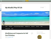 Tablet Screenshot of mymindfulwayoflife.com